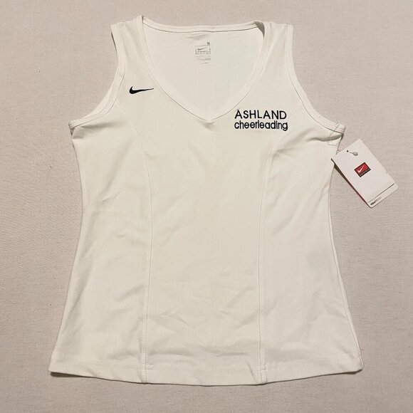 Nike Team Club Tank Top Ashland Cheerleading Flaws - Picture 1 of 16
